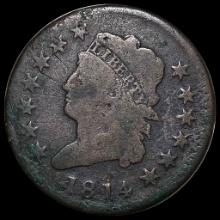 1814 Classic Head Large Cent NICELY CIRCULATED