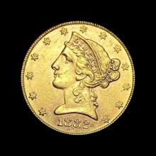1882-S Gold $5 Liberty Head Half Eagle UNCIRCULATED