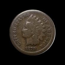 1878 Indian Head Cent LIGHTLY CIRCULATED
