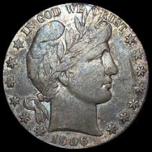 1906 Barber Half Dollar LIGHTLY CIRCULATED
