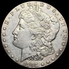 1892-CC Silver Morgan Dollar CLOSELY UNCIRCULATED