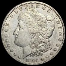 1884-S Silver Morgan Dollar CLOSELY UNCIRCULATED
