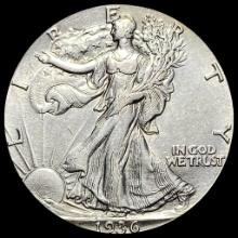 1936 Silver Half Dollar Walking Liberty UNCIRCULATED