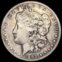 1892-CC Silver Morgan Dollar LIGHTLY CIRCULATED