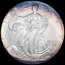 2005 1 oz Silver American Eagle $1 GEM BU