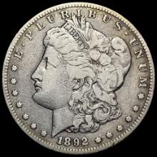 1892-CC Silver Morgan Dollar LIGHTLY CIRCULATED