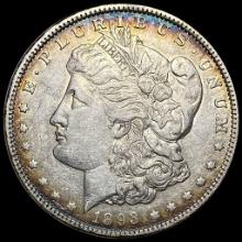 1893 Morgan Silver Dollar CLOSELY UNCIRCULATED