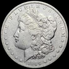 1884-S Silver Morgan Dollar CLOSELY UNCIRCULATED
