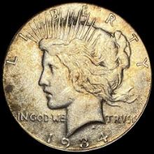 1934-D Peace Silver Dollar CLOSELY UNCIRCULATED