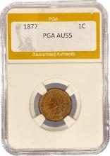 1877 Indian Head Cent PGA AU55
