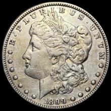 1899 Silver Morgan Dollar NEARLY UNCIRCULATED
