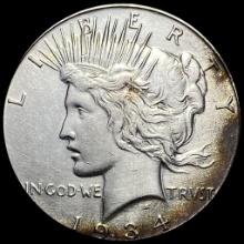 1934 Peace Silver Dollar CLOSELY UNCIRCULATED