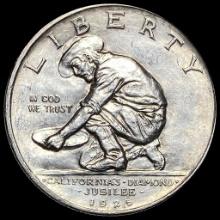 1925-S Silver California Diamond Jubilee Half Dollar UNCIRCULATED