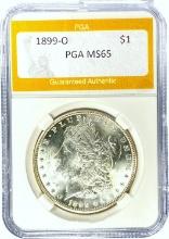 1899-O Morgan Dollar PGA MS65