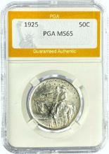 1925 Stone Mountain Half Dollar PGA MS65