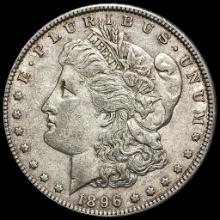 1896 Silver Morgan Dollar CLOSELY UNCIRCULATED