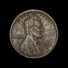 1913-D Bronze Lincoln Wheat Cent NEARLY UNCIRCULATED