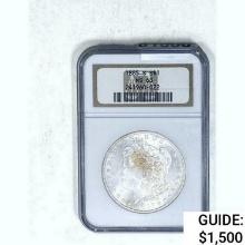 1885-S Morgan Silver Dollar  MS63