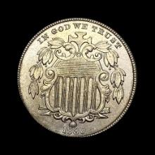 1880 Shield Nickel UNCIRCULATED