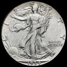 1934-S Silver Half Dollar (Walking Liberty) UNCIRCULATED