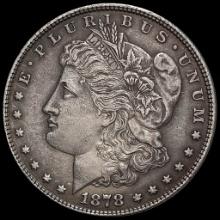 1878 Silver Morgan Dollar NEARLY UNCIRCULATED