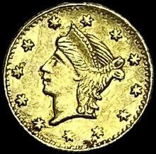 California Gold Quarter Dollar Round UNCIRCULATED