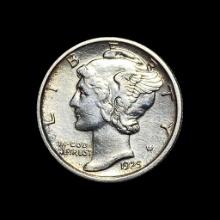 1925-S Silver Mercury Dime UNCIRCULATED