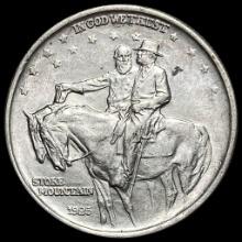 1925 Silver Stone Mountain Half Dollar UNCIRCULATED