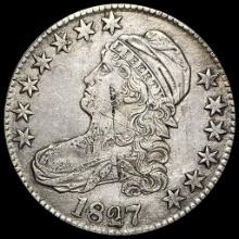 1827 Capped Bust Half Dollar LIGHTLY CIRCULATED
