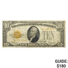 1928 $10 Gold Certificate