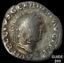 Roman Vespasian 69-79AD Silver Denarius NEARLY UNCIRCULATED