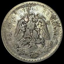 1923 Mexico Silver Peso NEARLY UNCIRCULATED