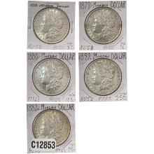 1879-1897 [5] Morgan Silver Dollar