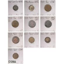 1804-1996 [10] U.S. Type Coins