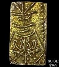 1832-1858 Japan Gold 2 Shu CLOSELY UNCIRCULATED
