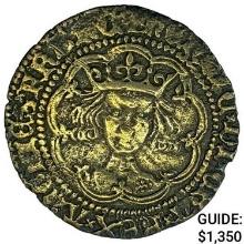 1413-1422 Great Britain Silver Groat NEARLY UNCIRCULATED