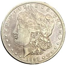 1893-O Morgan Silver Dollar VF