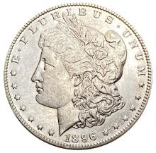 1896-O Morgan Silver Dollar AU