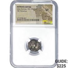 Roman Julia Domna, AD 193-217 Silver Denarius NGC VF