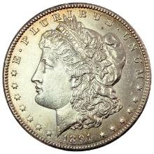 1891-CC Morgan Silver Dollar