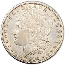 1896-O Morgan Silver Dollar AU