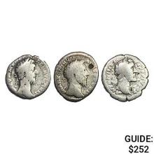 Roman Caracalla, AD 198-217 Silver Denarius NGC VF