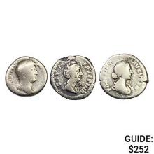 Roman Salonina, AD 254-268 BI Double-Denarius NGC VF
