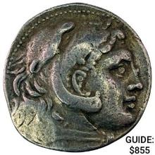 Macedon Alex. III 336-323 BC Silver Tetradrachm NEARLY UNCIRCULATED