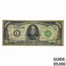 1934-A $1000 FRN Bank of San Francisco, CA