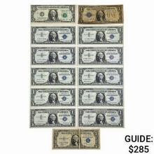 [13] 1928-1977 1 FRN & Silver Certificate