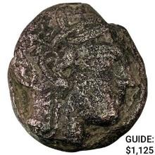 Attica, Athens 393-294 BC Silver Owl Tetradrachm NEARLY UNCIRCULATED