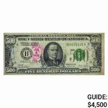 1928 $500 FRN Bank of St.Louis, MO