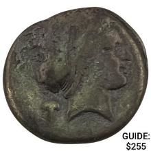Greece Campania, Neapolis Silver Didrachm NEARLY UNCIRCULATED