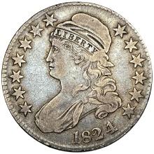 1824 Capped Bust Half Dollar